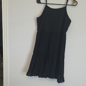 Art Class Black Sleeveless Dress